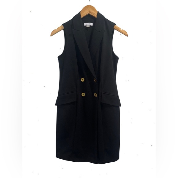 Calvin Klein Blazer Dress Size 4P - Picture 1 of 6